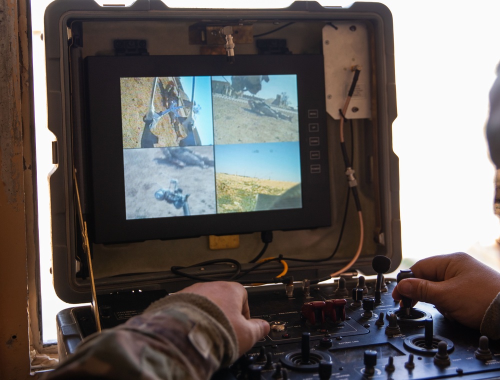 Coalition Forces Conduct Explosive Ordnance Disposal Joint Training at AAAB