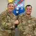 67th CW deputy commander awards Gunslinger with Gunslinger University master patch
