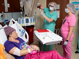 Bone marrow transplant gives patient brighter future