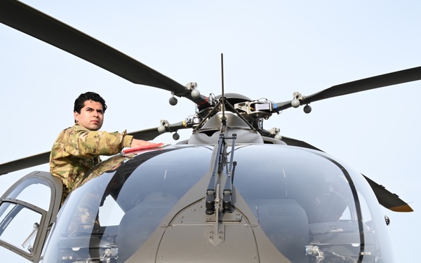 LUH-72 Lakota Cleaning at Patriot 25