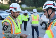 Interview with Chief Warrant Officer 2 Joshua Eaton, 411th Engineer Company, Cedar Rapids, Iowa, on supporting Fort McCoy troop projects