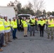 Southern California Wildfires 2025: Southern California Wildfires 2025: Emergency Field Office-Eaton commander talks with Quality Assurance Specialist