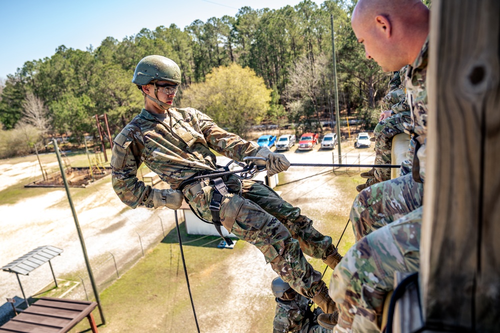 2025 03 11 198th Infantry Brigade Confidence Tower Training