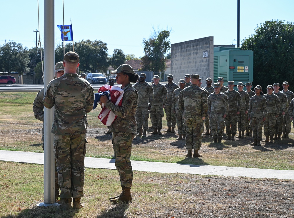 67th Cyberspace Wing Retreat Ceremony