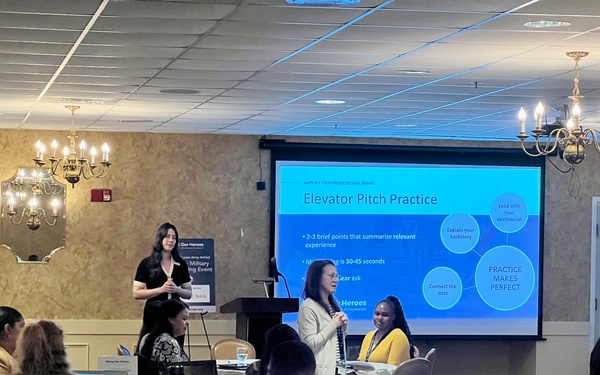 Hiring Our Heroes connects Fort Stewart spouses to the workforce