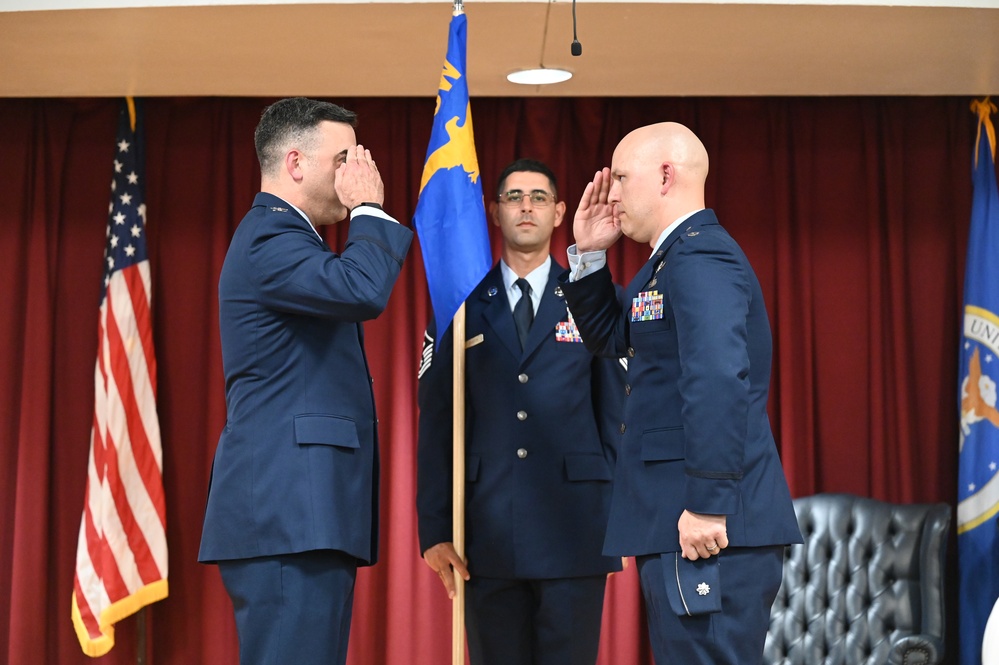 67th OSS Assumption of Command Ceremony