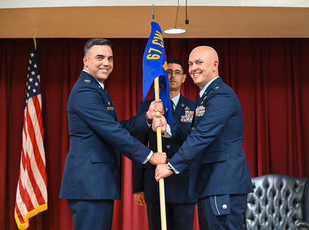 67th OSS Assumption of Command Ceremony