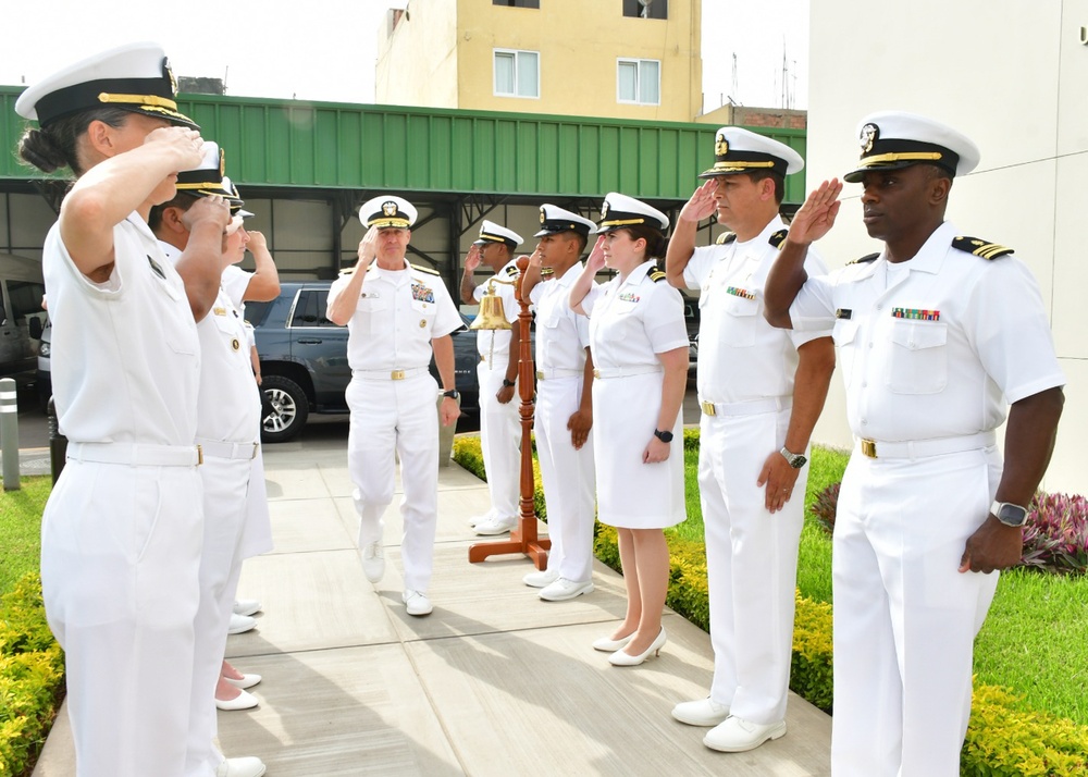 Adm. Steve Koehler, commander, U.S. Pacific Fleet, visits Peru