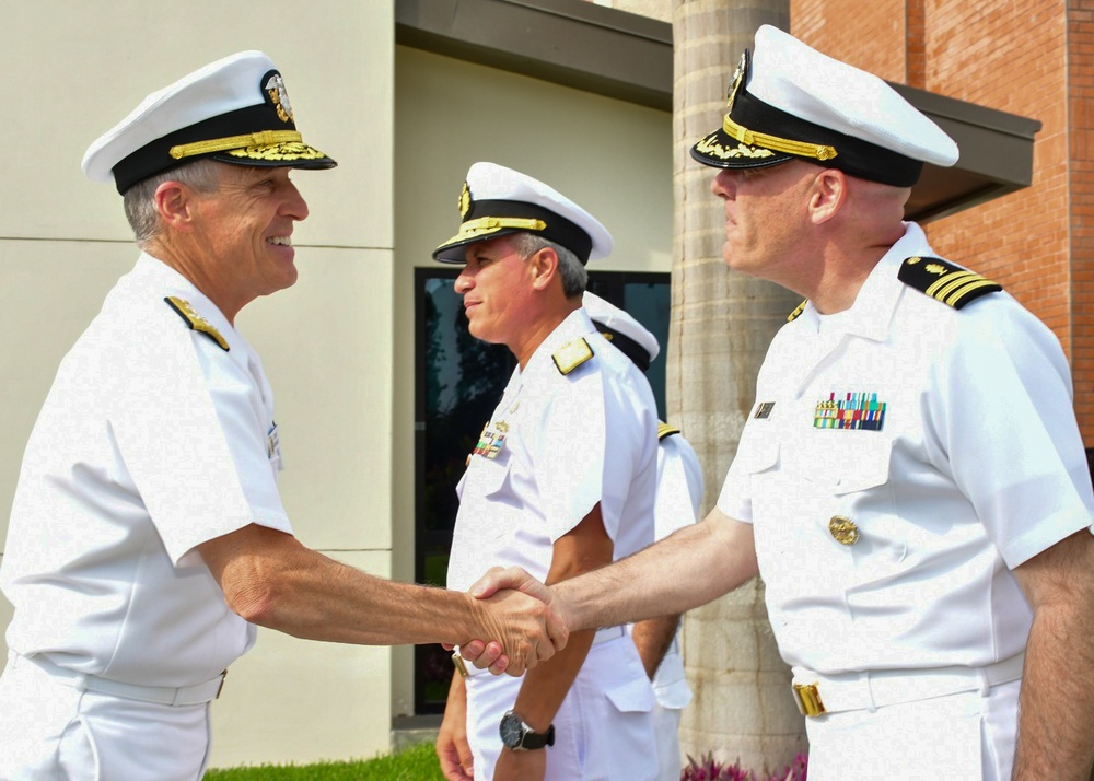 Adm. Steve Koehler, commander, U.S. Pacific Fleet, visits Peru