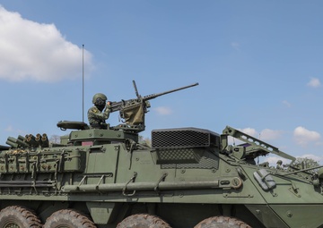 Royal Thai Army  Stryker training