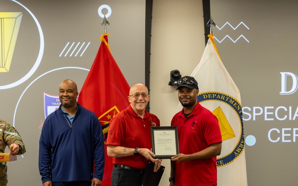 Deputy to the Commanding General Award Ceremony - DOTD