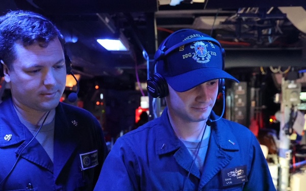 USS Michael Murphy Participates in Exercise Black Widow 2025