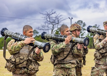 The Rodriguez twins' shoulder launched munitions training