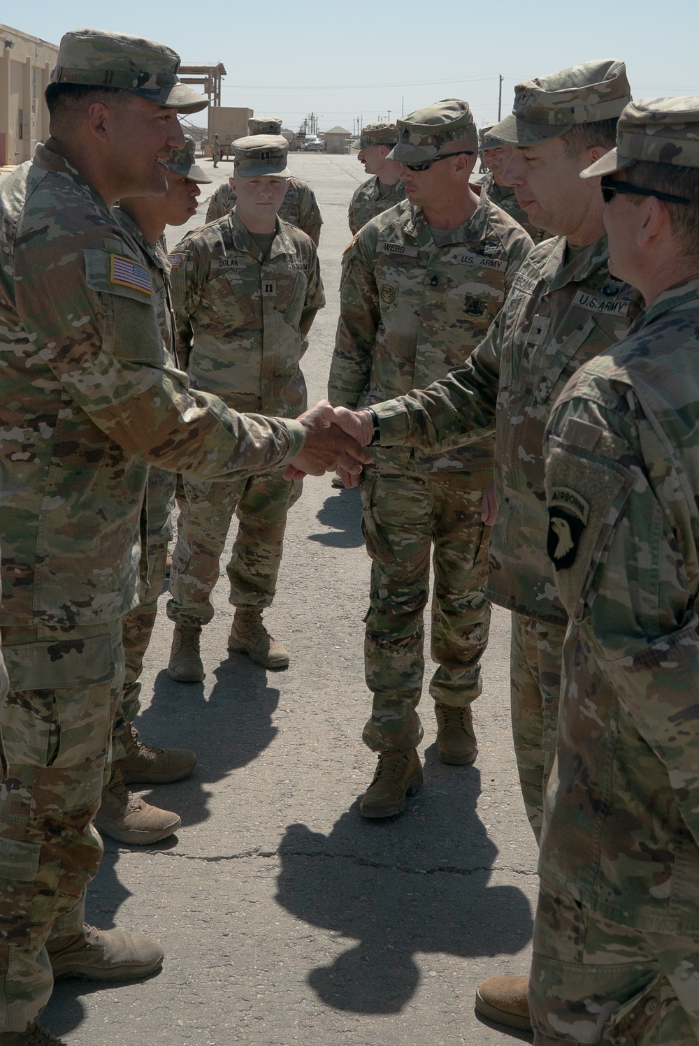 10th Mountain Leadership presents coin