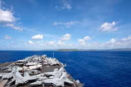 Carl Vinson Carrier Strike Group Arrives in Guam