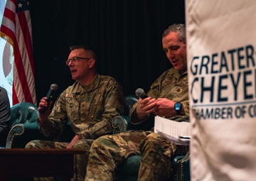 F.E. Warren, Wyoming Community Leaders Strengthen Ties at Military Affairs Committee Luncheon