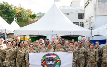 433rd AMDS Strengthens Readiness, Partnerships During LAMAT 25 in Saint Vincent