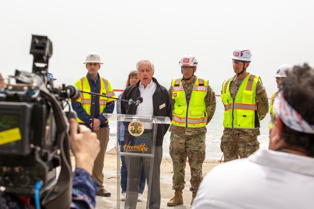 Malibu Press Conference with Supervisor Lindsey P. Horvath