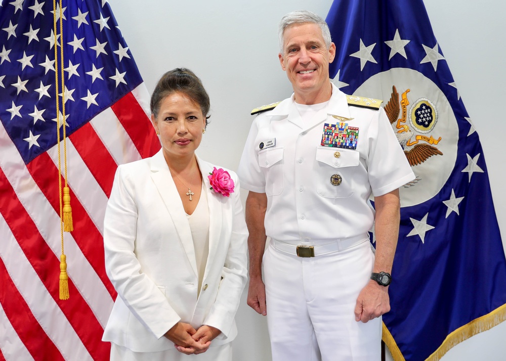 Adm. Steve Koehler, commander, U.S. Pacific Fleet, visits Peru