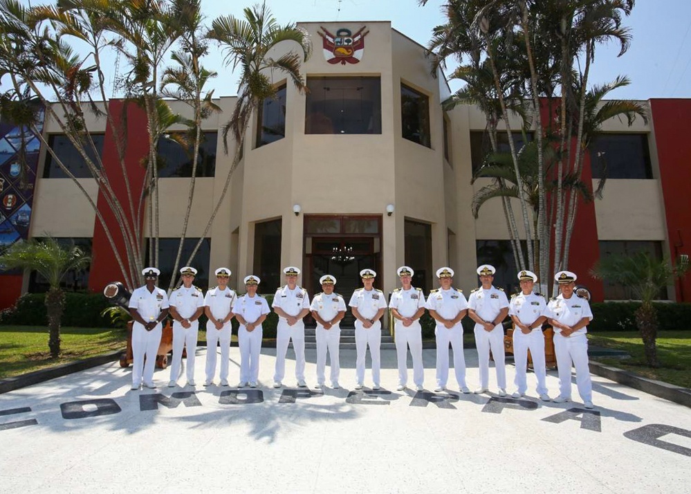 Adm. Steve Koehler, commander, U.S. Pacific Fleet, visits Peru
