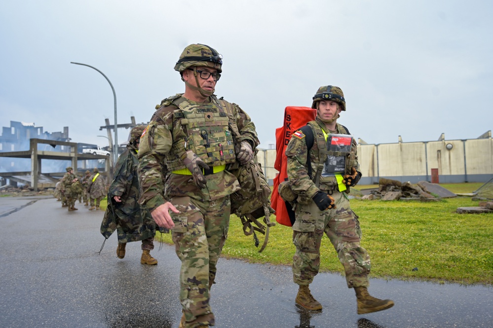 Georgia State Defense Force conducts simulated search and rescue mission during Patriot 25