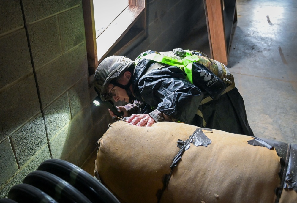 Georgia State Defense Force conducts simulated search and rescue mission during Patriot 25