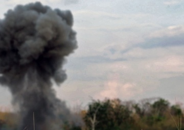 US Army Combat Engineers Conduct Obstacle Clearing Operations Alongside the Royal Thai Army during Hanuman Guardian 25