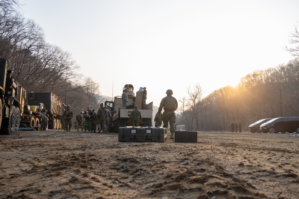 KMEP 25.1: CLB-4 Marine Corps Combat Readiness Evaluation Day 4 November Training Area