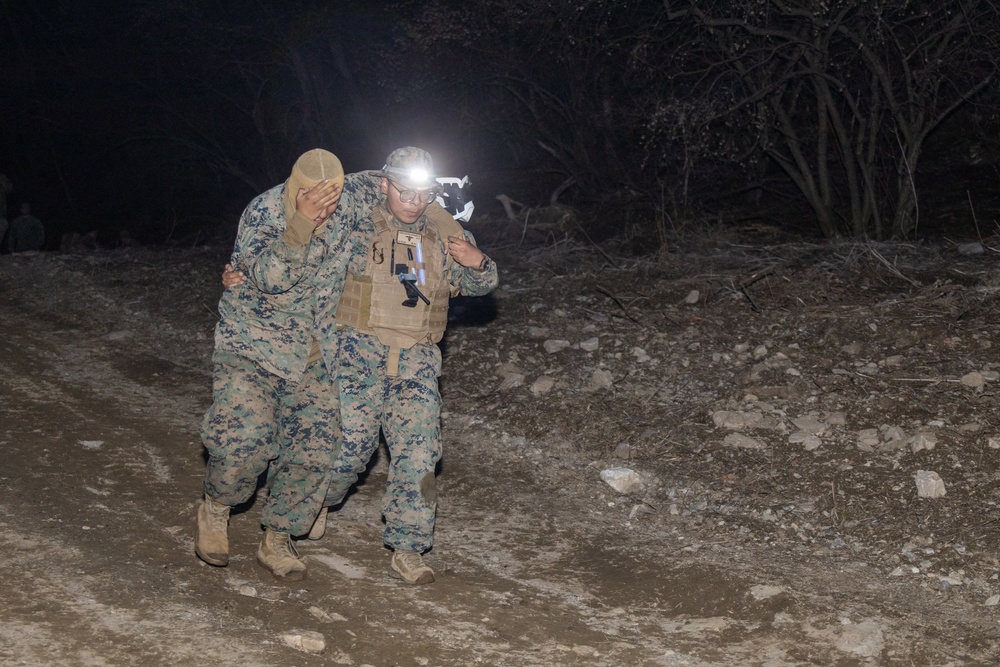 KMEP 25.1: CLB-4 Marine Corps Combat Readiness Evaluation Day 4 November Training Area
