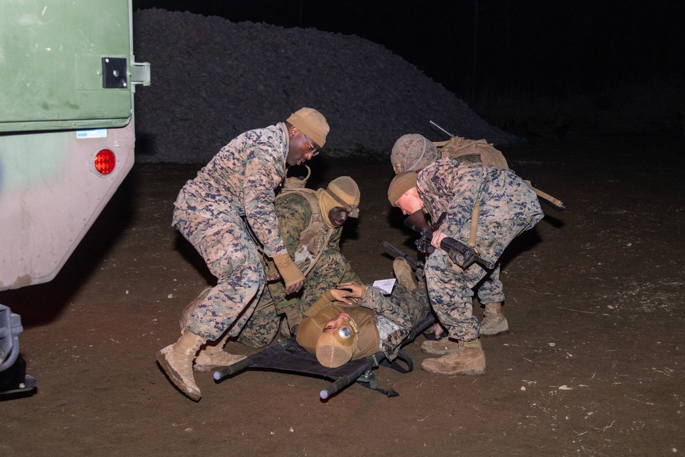 KMEP 25.1: CLB-4 Marine Corps Combat Readiness Evaluation Day 4 November Training Area