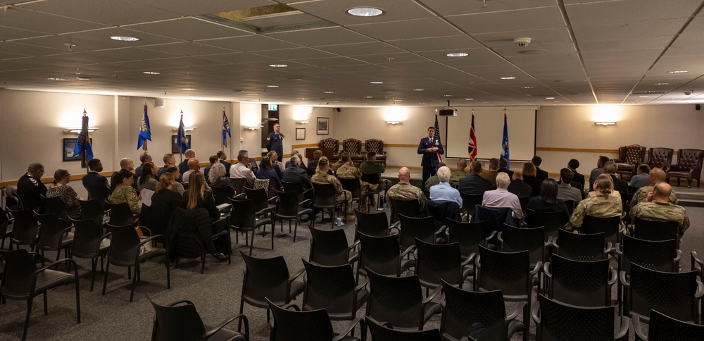 RAF Mildenhall Honorary Commander Induction Ceremony 2025