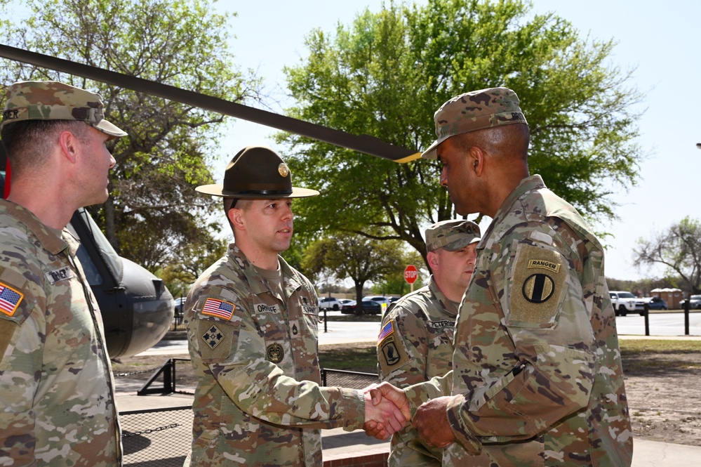 TRADOC commanding general recognizes MEDCoE Soldiers for excellence