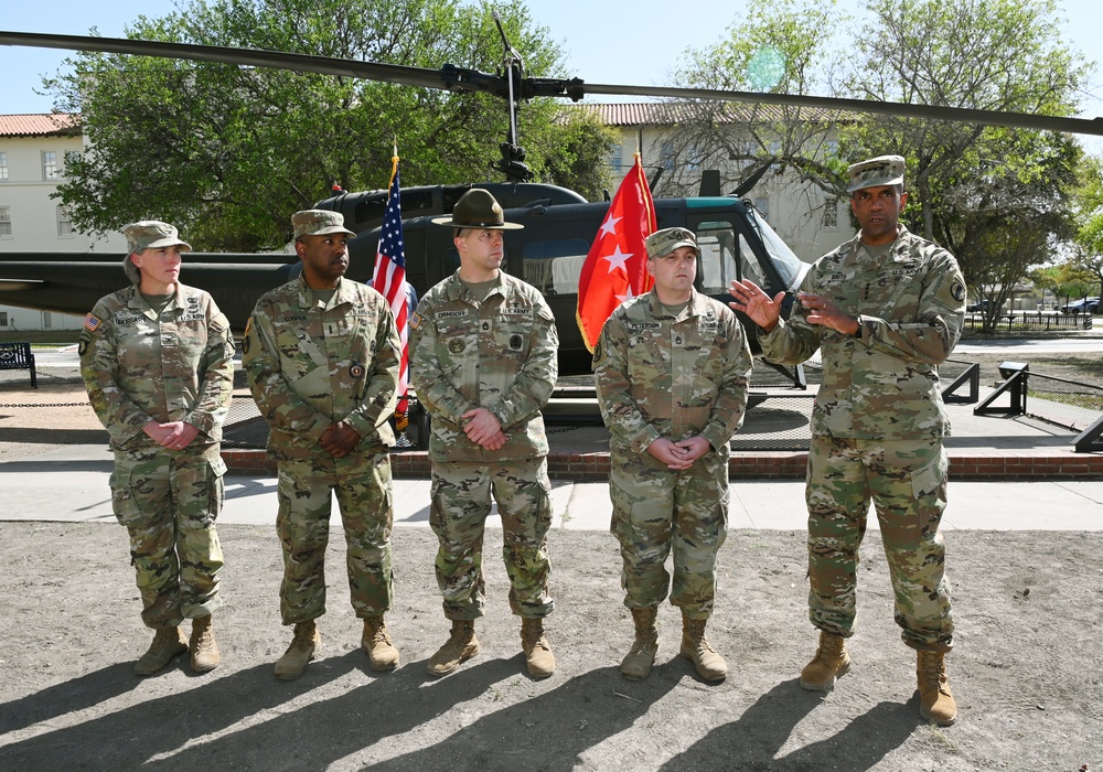 TRADOC commanding general recognizes MEDCoE Soldiers for excellence