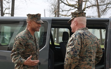 II MEF Commanding General visits MARFOREUR/AF