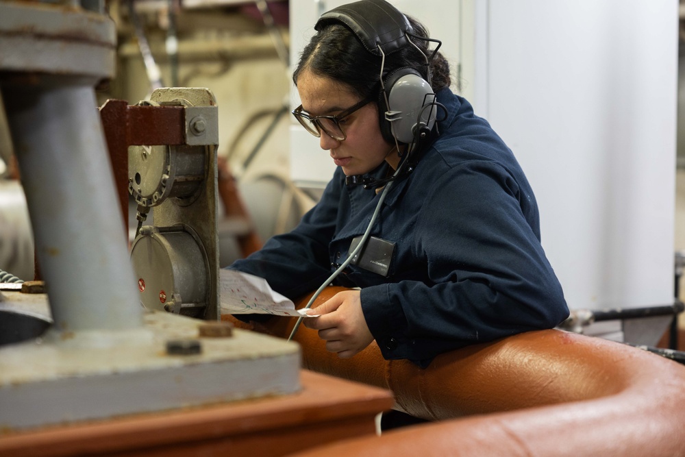 Boiler Room Operations USS Iwo Jima (LHD 7)