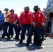 USS Gravely Sailors conduct firefighting drills