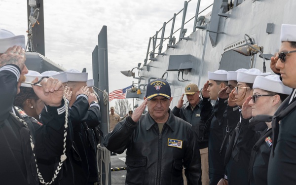Acting SECNAV Tours Ross