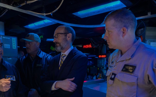 Acting SECNAV Tours Ross