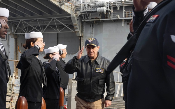 Acting SECNAV Tours Ross