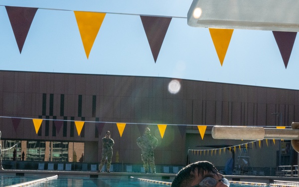 161st ARW hosts German Armed Forces Proficiency Badge assessment