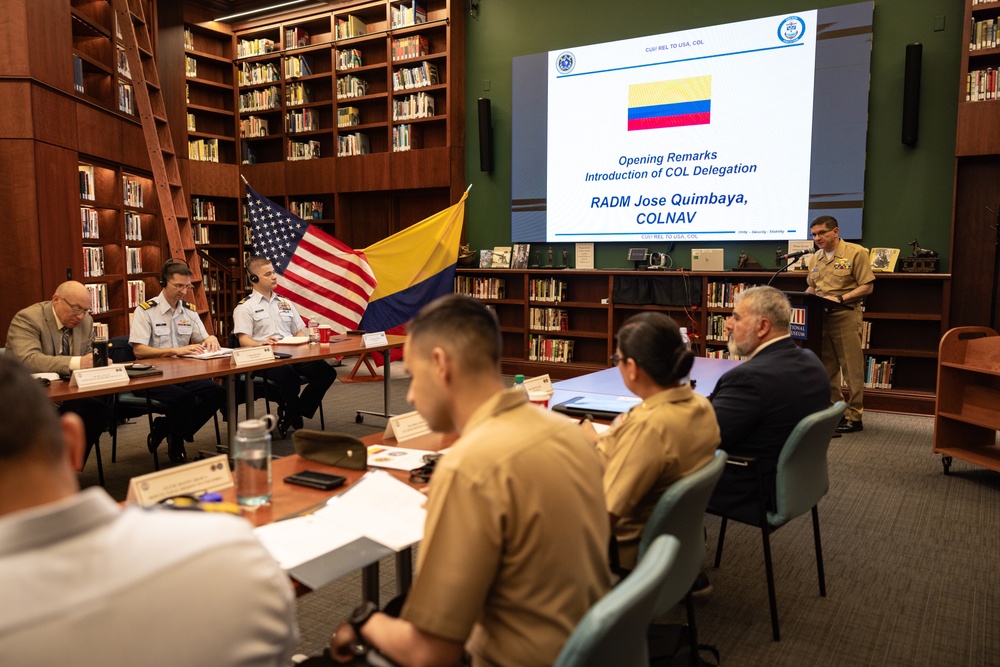 Navy South and Colombian Navy Maritime Staff Talks