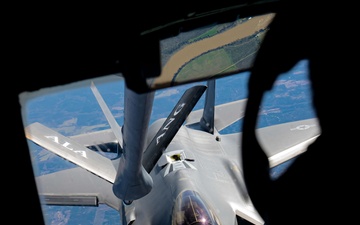 187th Fighter Wing F-35s: Gas and Go