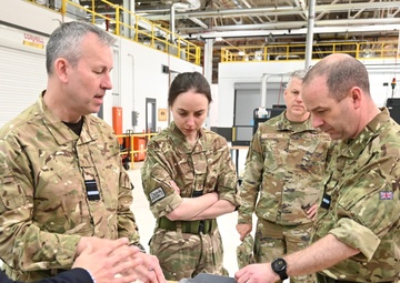 Royal Air Force leadership visits OC-ALC: strengthening interoperability and sustainment strategy