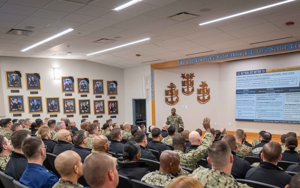 March 25, 2025 – Rear Adm. Satterwhite visits SEA, CSS, and NLEC at Naval Station Newport