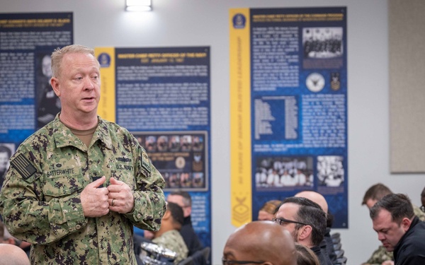 March 25, 2025 – Rear Adm. Satterwhite visits SEA, CSS, and NLEC at Naval Station Newport