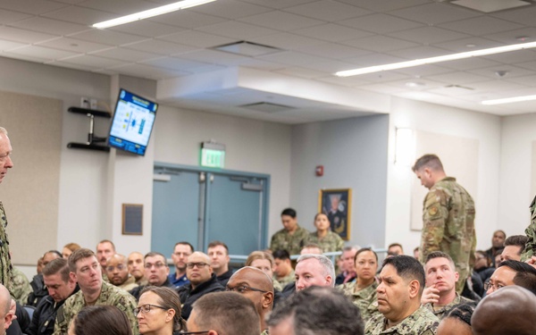 March 25, 2025 – Rear Adm. Satterwhite visits SEA, CSS, and NLEC at Naval Station Newport