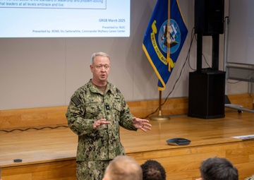 March 25, 2025 – Rear Adm. Satterwhite visits SEA, CSS, and NLEC at Naval Station Newport