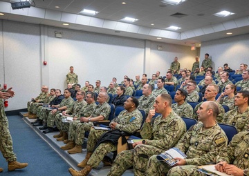 March 25, 2025 – Rear Adm. Satterwhite visits SEA, CSS, and NLEC at Naval Station Newport