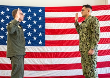 Oxnard Native Reenlists, Joins Active Duty Navy