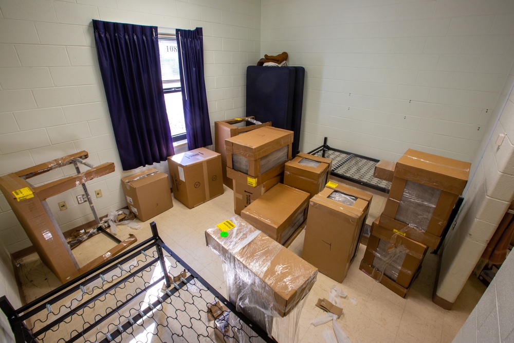 Refurnishing Ground Supply School Barracks 